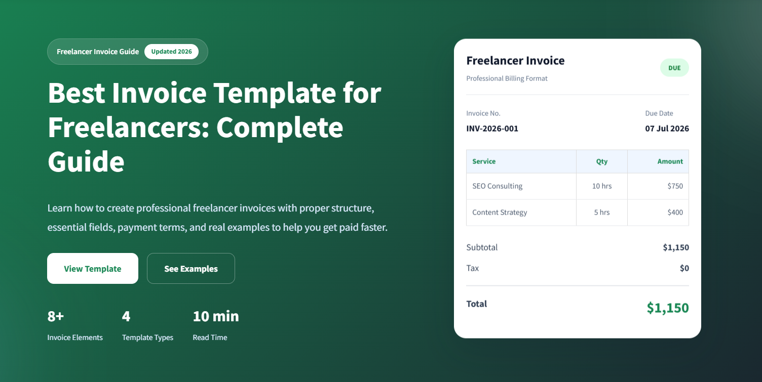 Best Invoice Template